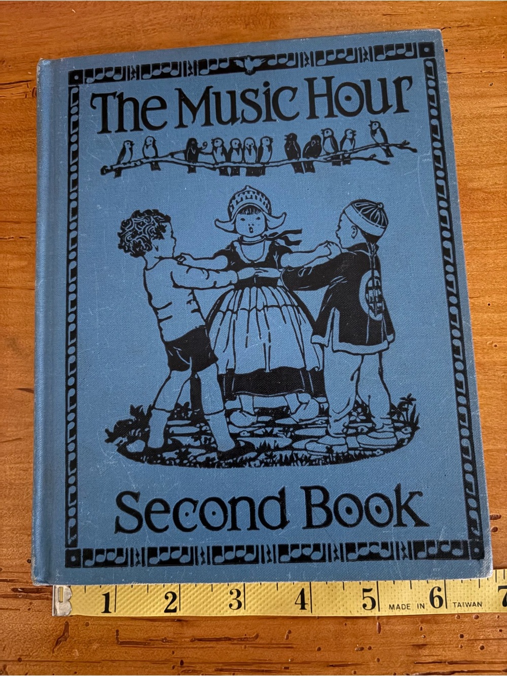 The Music Hour Second Book - Blue Illustrated Children's Music Book